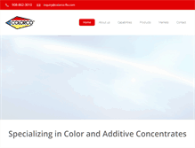 Tablet Screenshot of colorco-flo.com